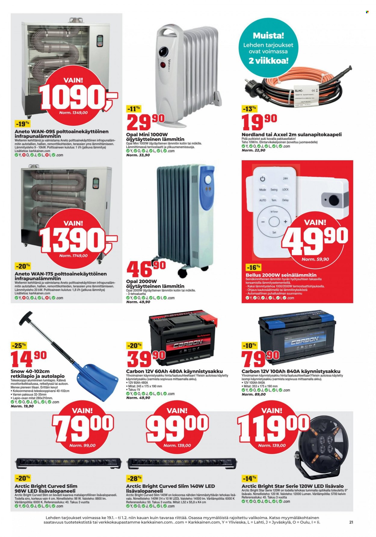 Kärkkäinen tarjoukset - 19.01.2022 - 01.02.2022. Sivu 13