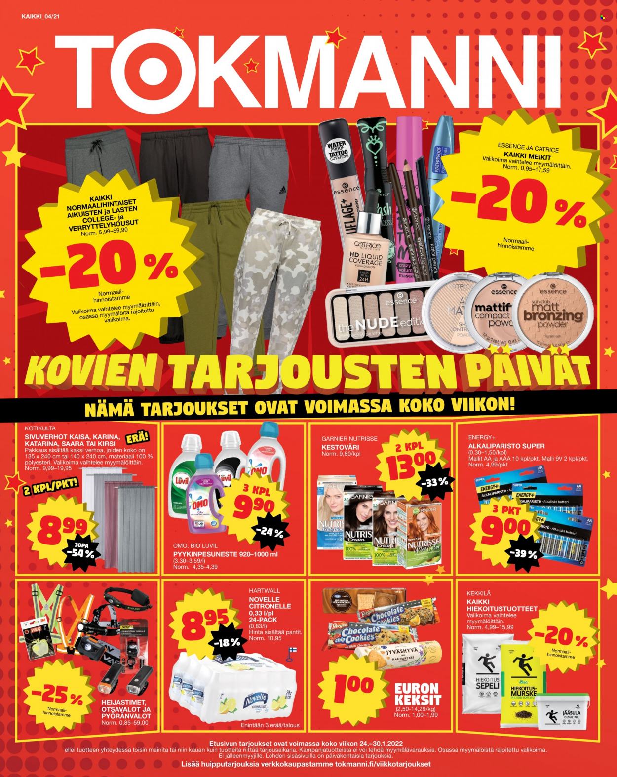 Tokmanni tarjoukset - 24.01.2022 - 30.01.2022. Sivu 1