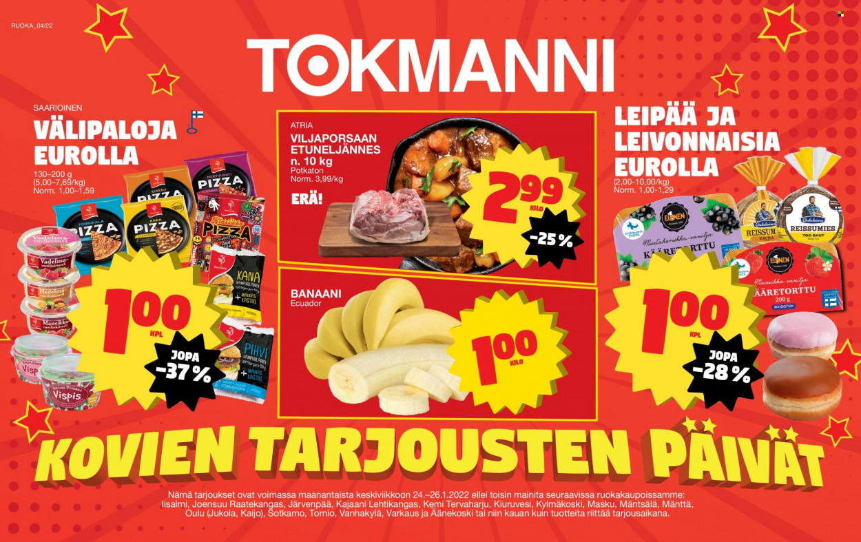 Tokmanni tarjoukset - 24.01.2022 - 26.01.2022. Sivu 1