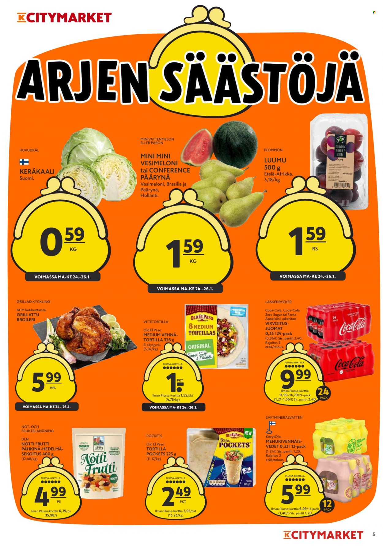 K-citymarket tarjoukset - 24.01.2022 - 30.01.2022. Sivu 5