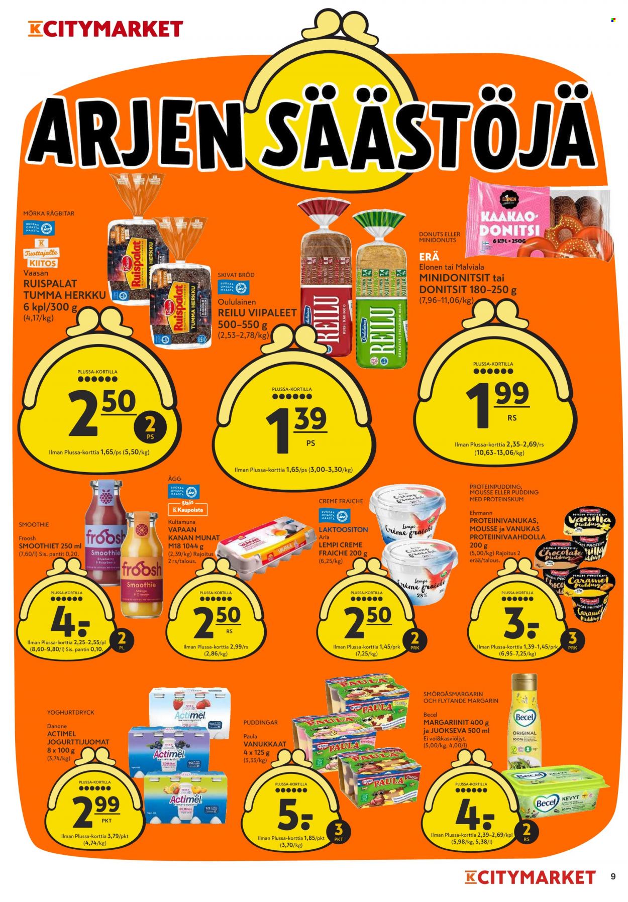 K-citymarket tarjoukset - 24.01.2022 - 30.01.2022. Sivu 9