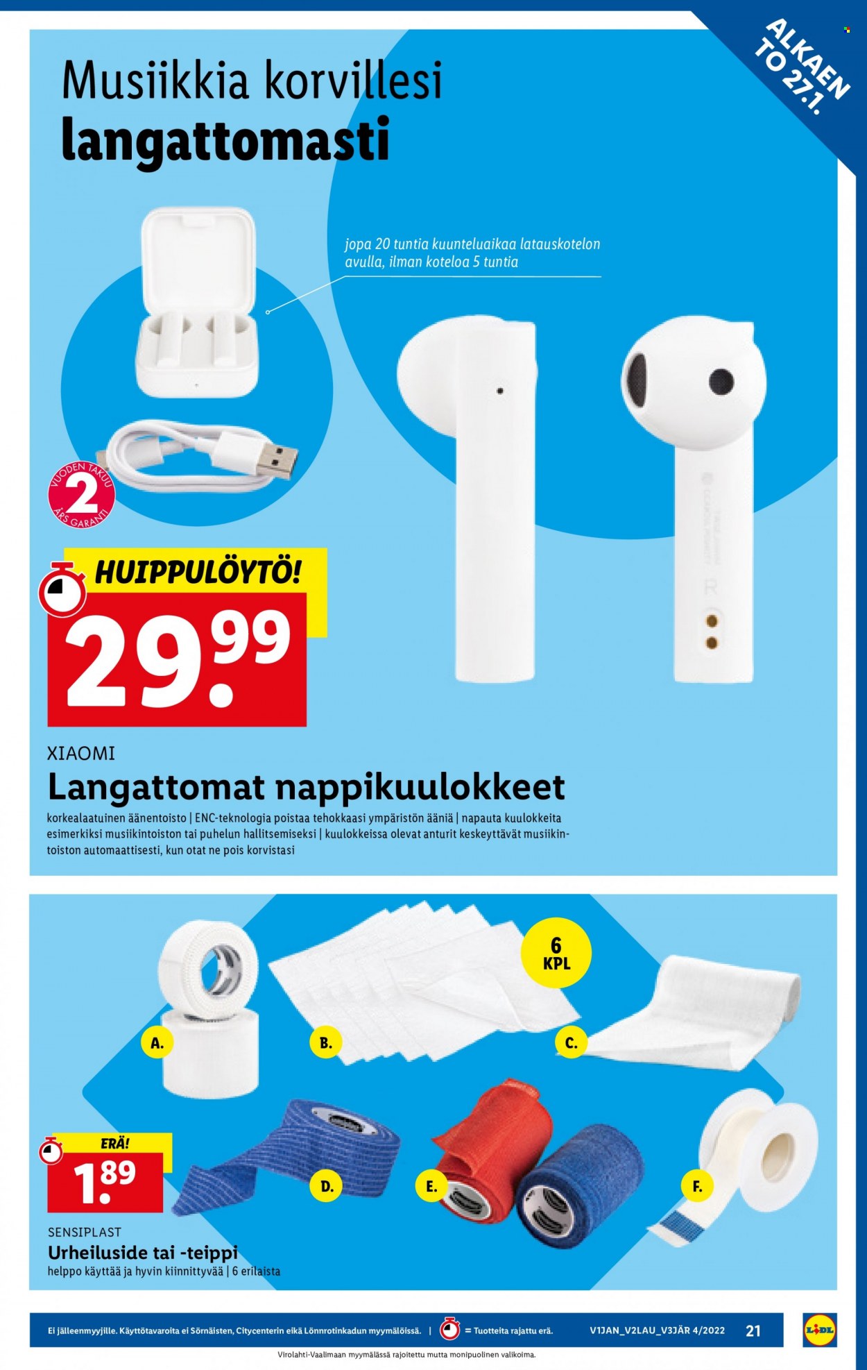 Lidl tarjoukset - 27.01.2022 - 02.02.2022. Sivu 21