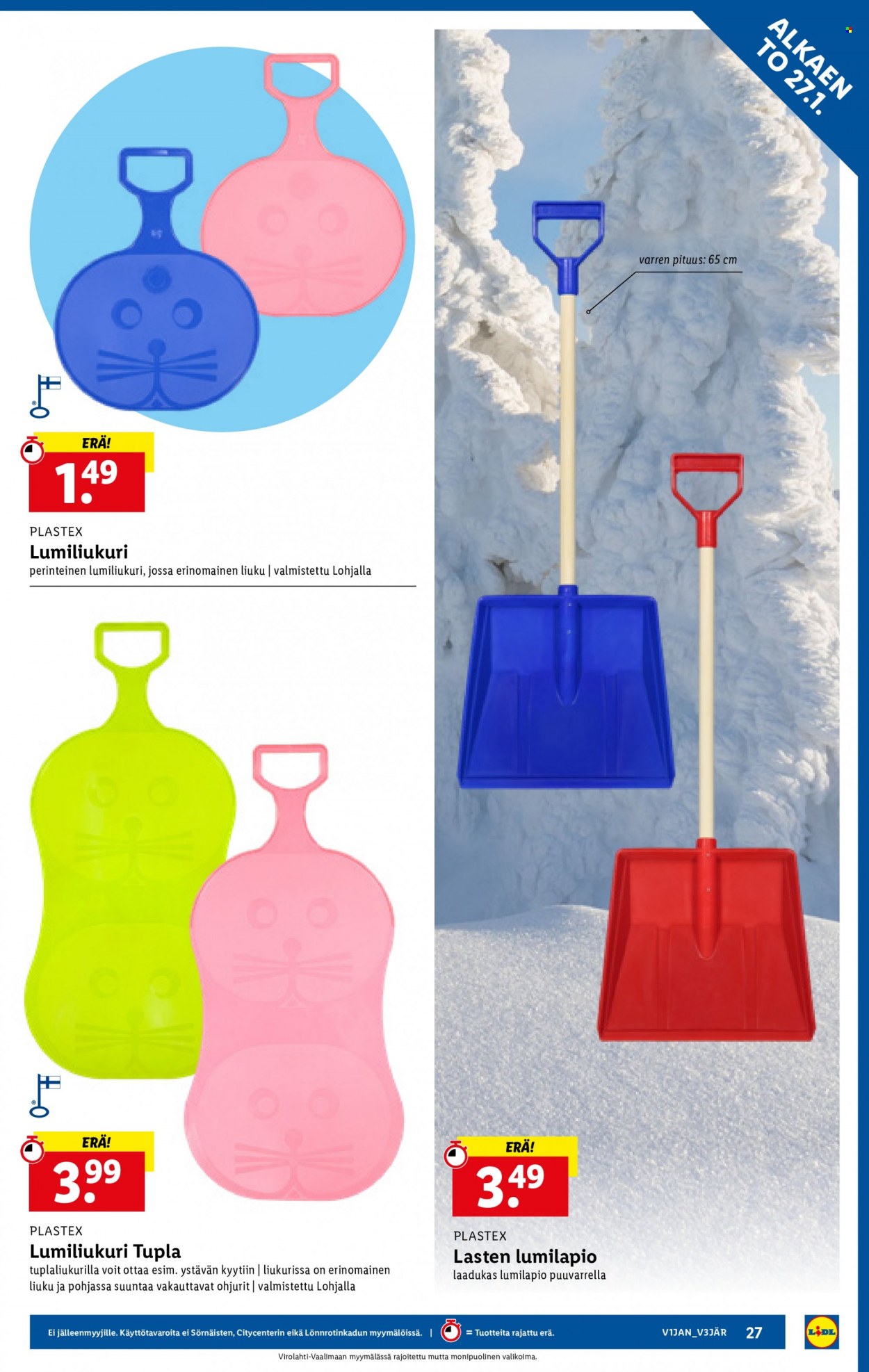 Lidl tarjoukset - 27.01.2022 - 02.02.2022. Sivu 27