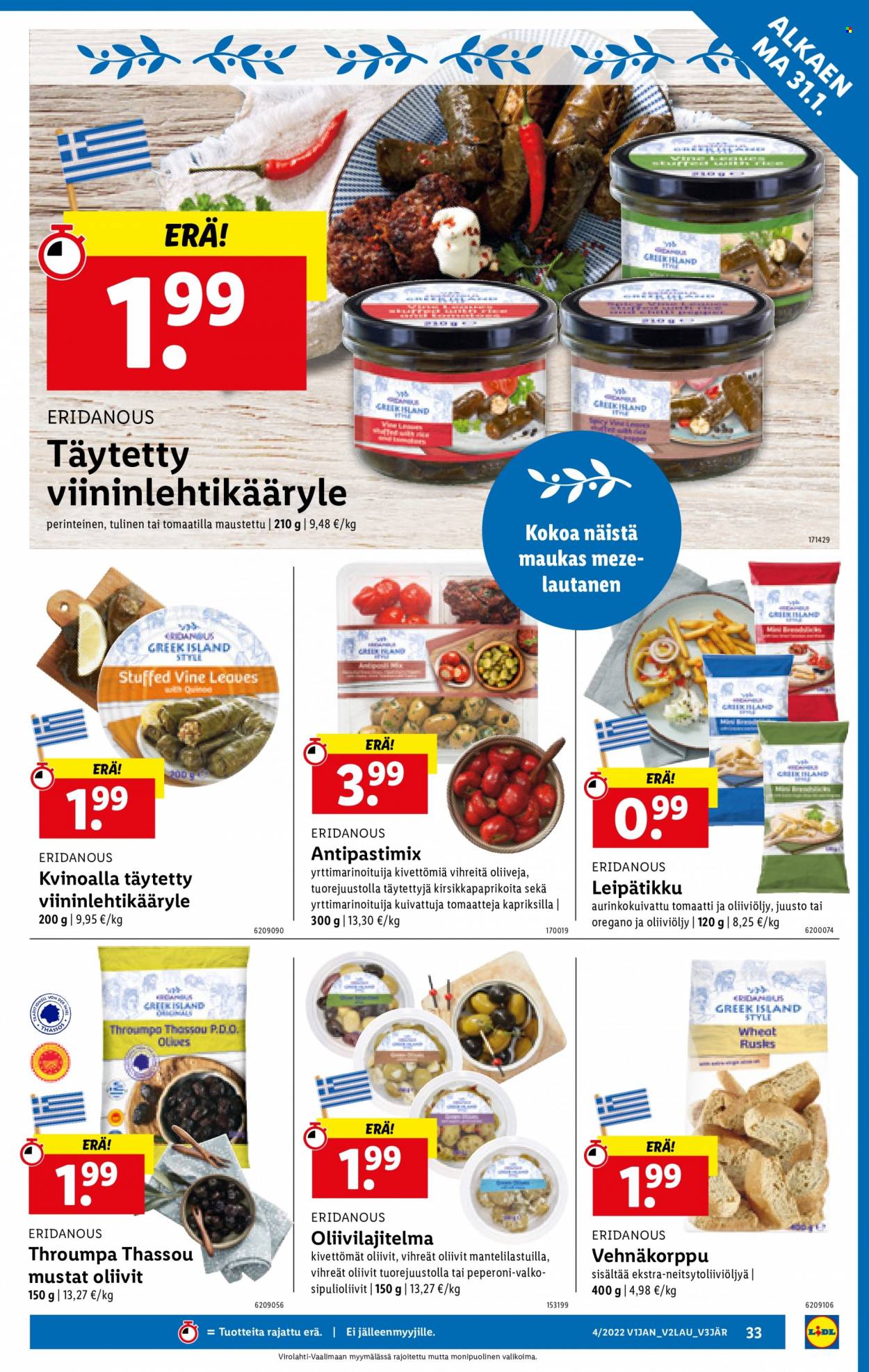 Lidl tarjoukset - 27.01.2022 - 02.02.2022. Sivu 33