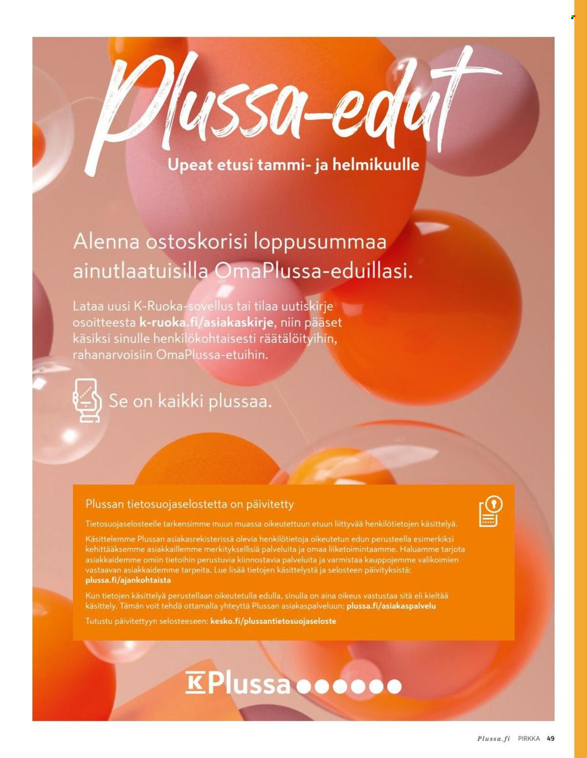 K-market tarjoukset - 26.01.2022 - 01.03.2022. Sivu 49