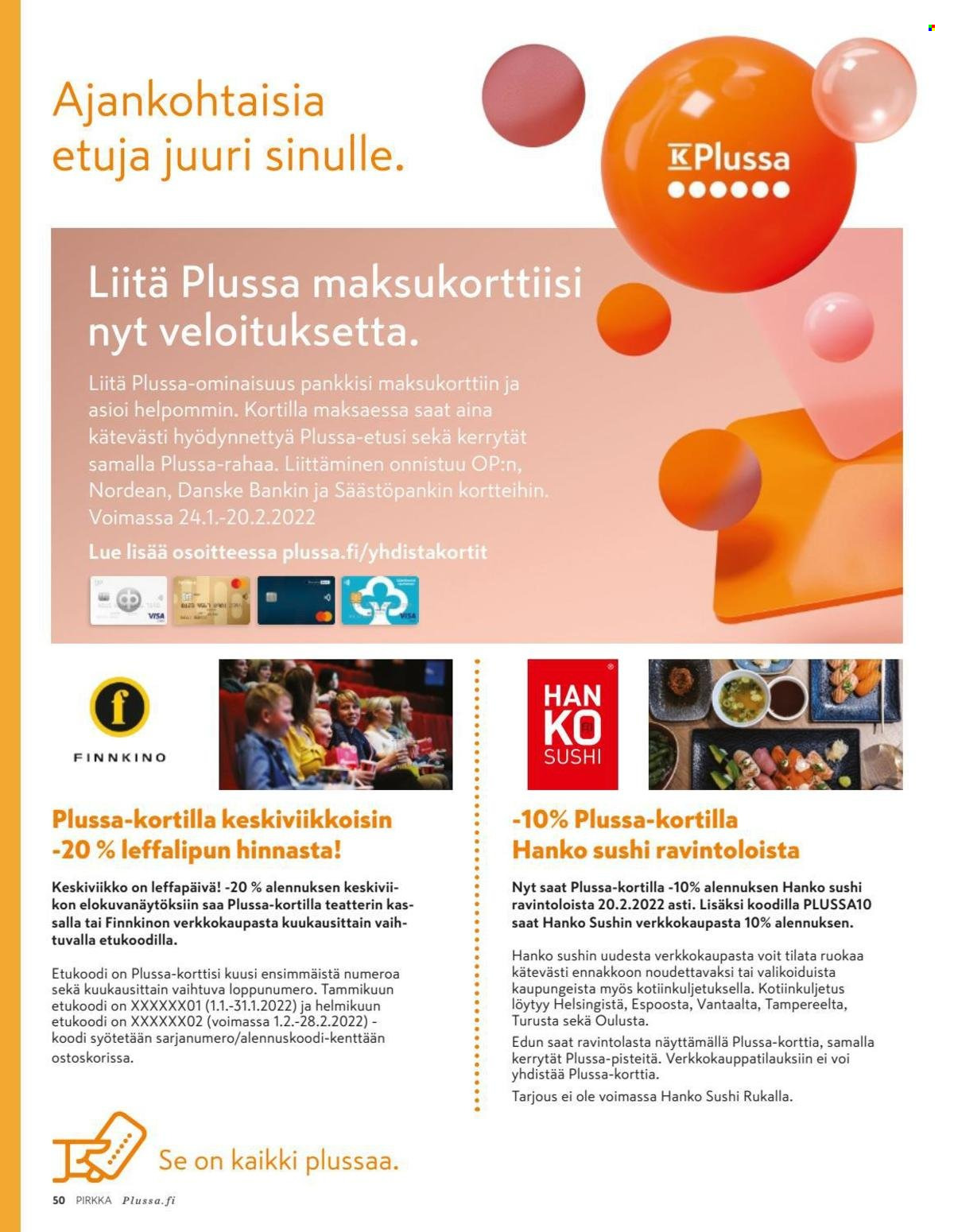 K-market tarjoukset - 26.01.2022 - 01.03.2022. Sivu 50
