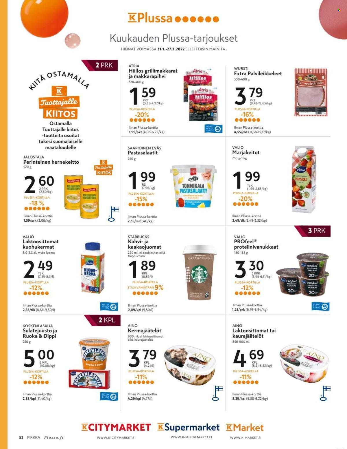 K-market tarjoukset - 26.01.2022 - 01.03.2022. Sivu 52