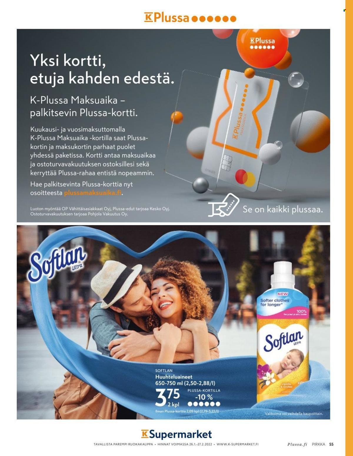 K-market tarjoukset - 26.01.2022 - 01.03.2022. Sivu 55