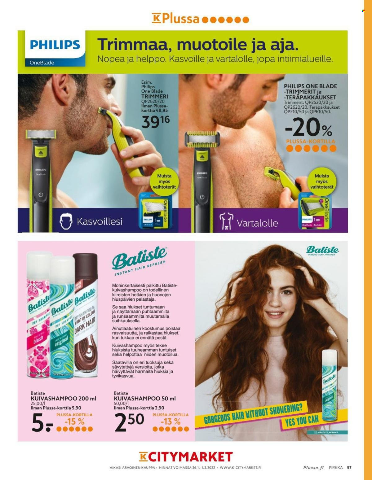 K-market tarjoukset - 26.01.2022 - 01.03.2022. Sivu 57