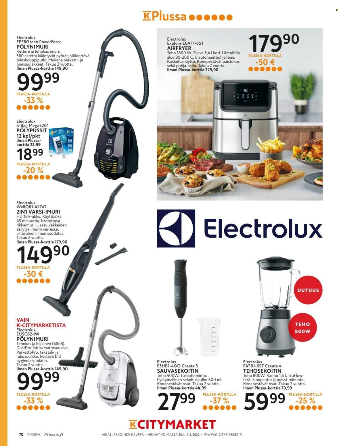 K-market tarjoukset - 26.01.2022 - 01.03.2022. Sivu 70