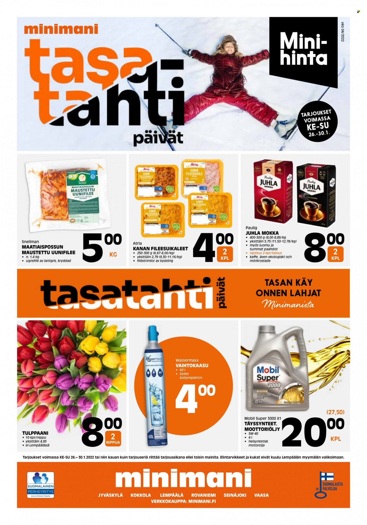 Minimani tarjoukset - 26.01.2022 - 30.01.2022. Sivu 1