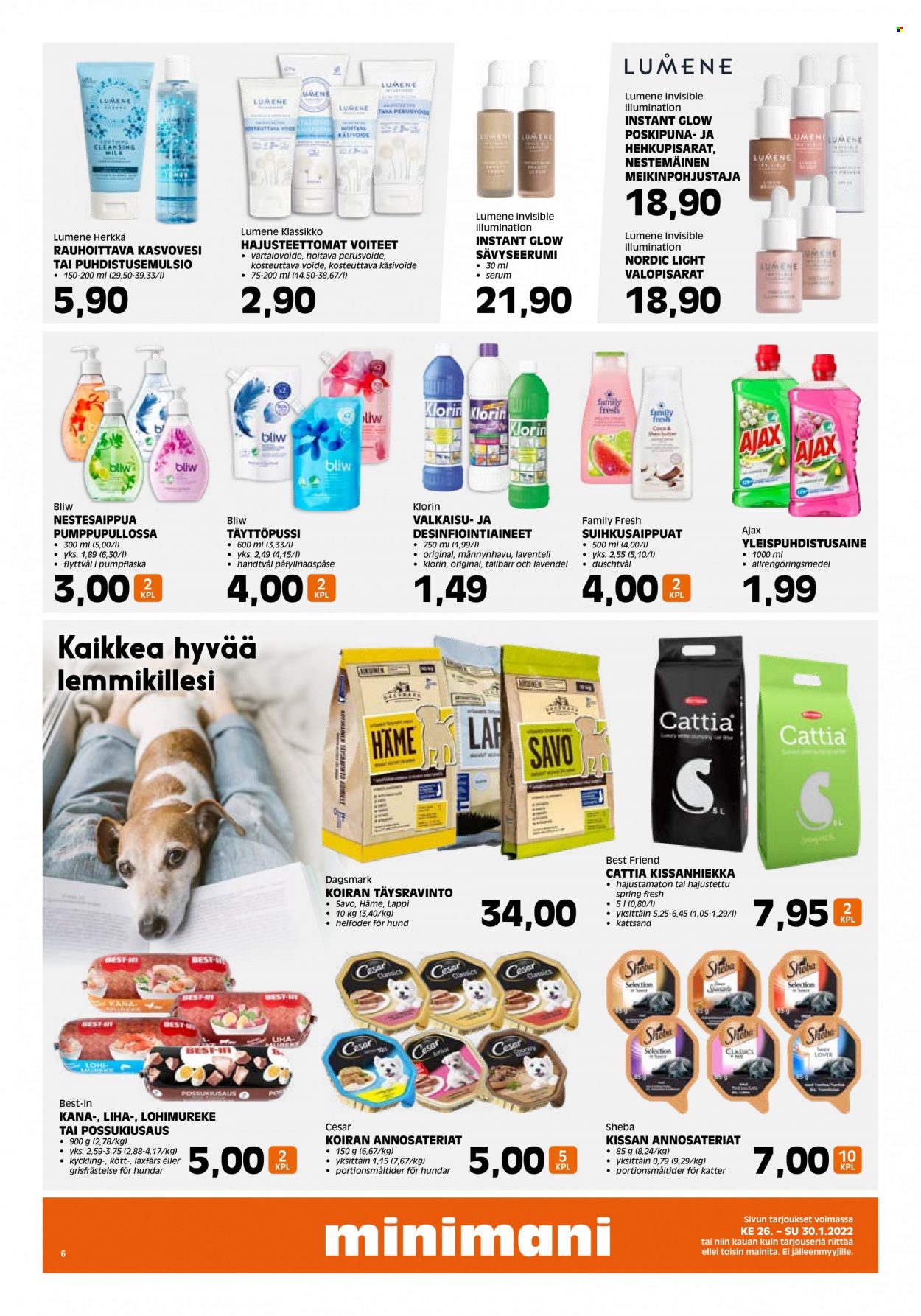 Minimani tarjoukset - 26.01.2022 - 30.01.2022. Sivu 6