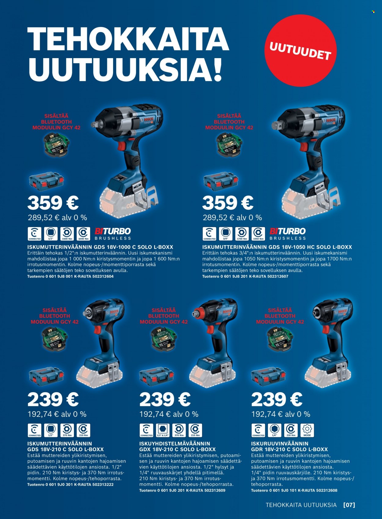 K-Rauta tarjoukset - 01.01.2022 - 28.02.2022. Sivu 7