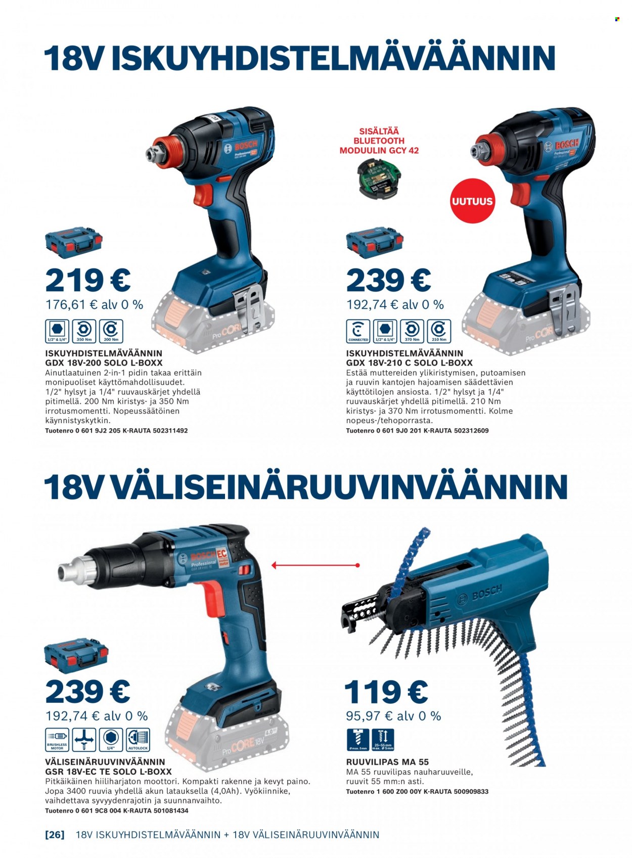K-Rauta tarjoukset - 01.01.2022 - 28.02.2022. Sivu 26