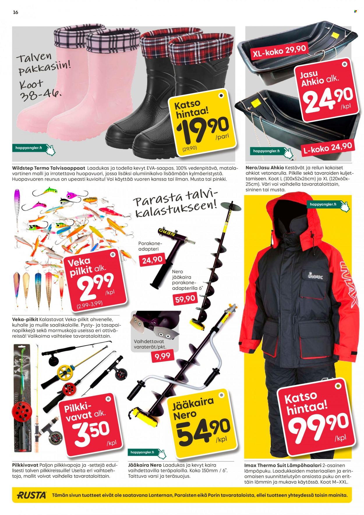 Rusta tarjoukset - 26.01.2022 - 01.02.2022. Sivu 16