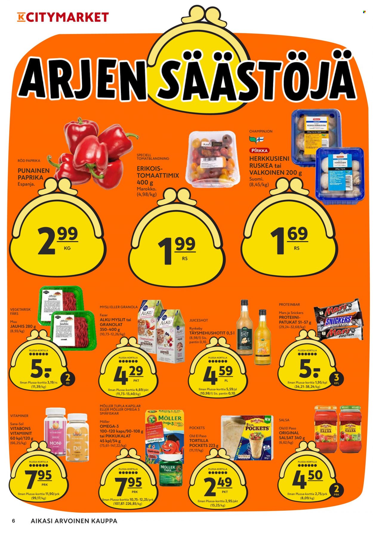 K-citymarket tarjoukset - 27.01.2022 - 30.01.2022. Sivu 6