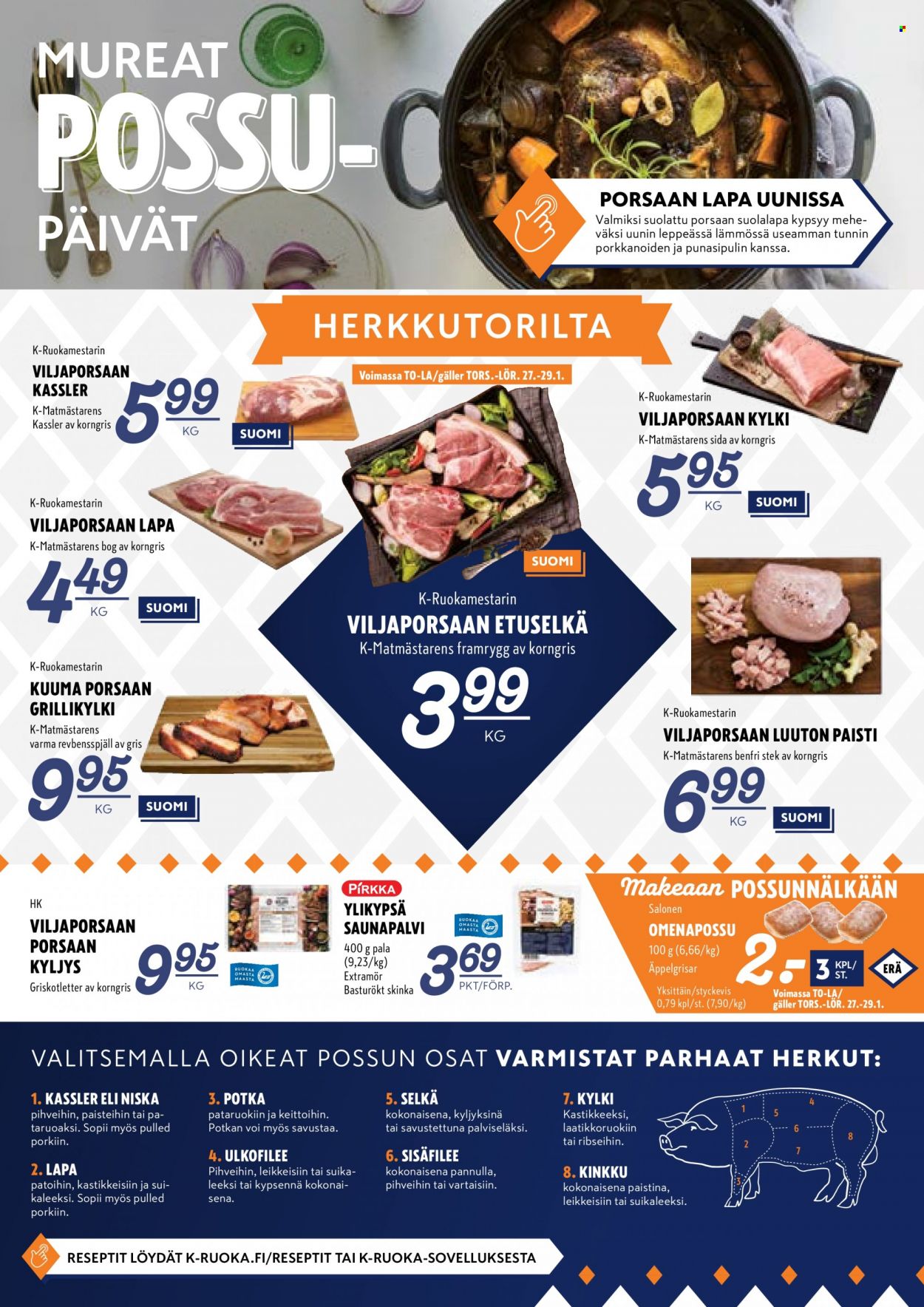 K-Supermarket tarjoukset - 27.01.2022 - 30.01.2022. Sivu 4