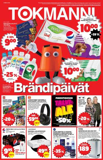 Tokmanni tarjoukset  - 31.01.2022 - 06.02.2022.