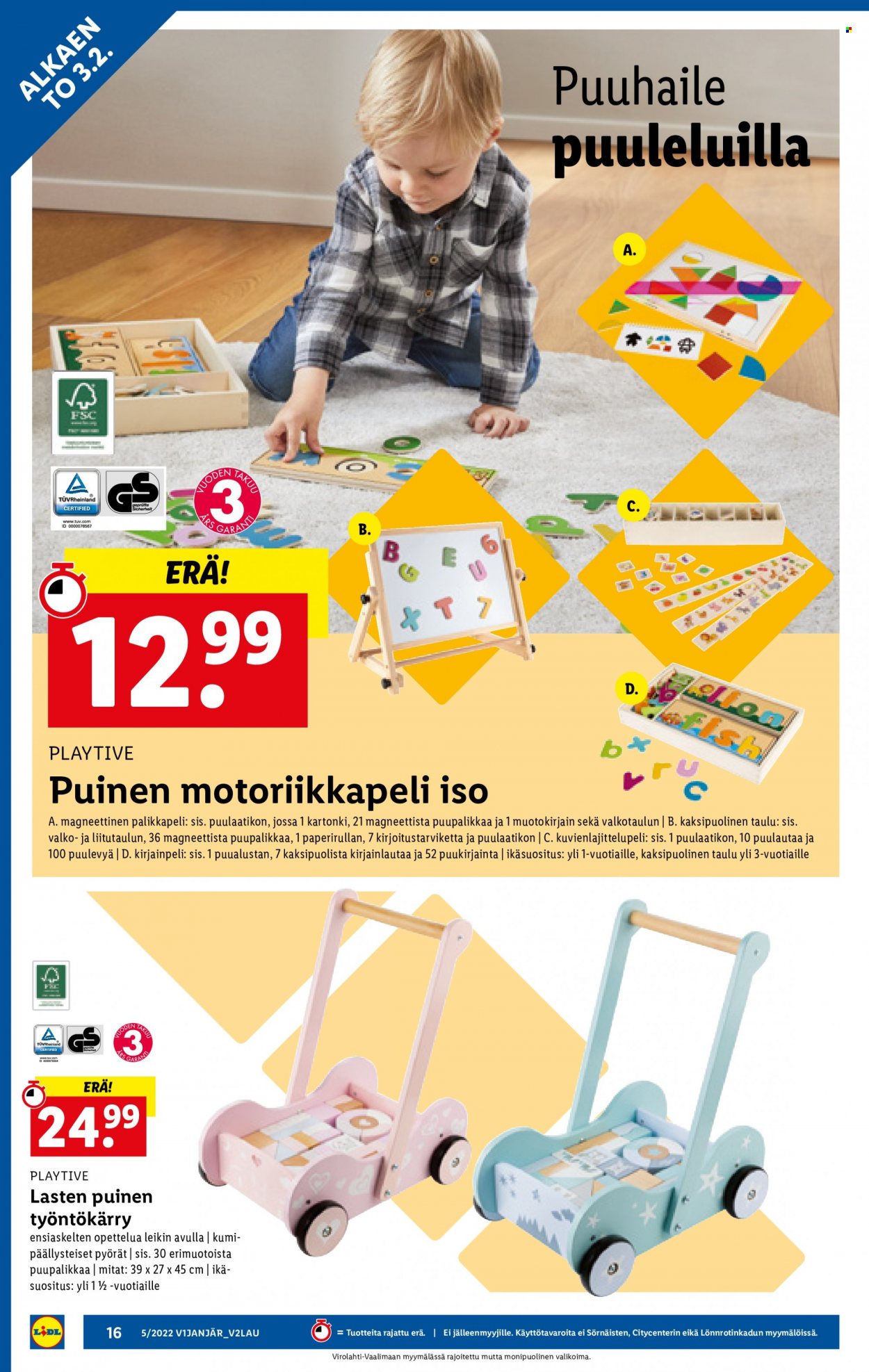 Lidl tarjoukset - 03.02.2022 - 09.02.2022. Sivu 16