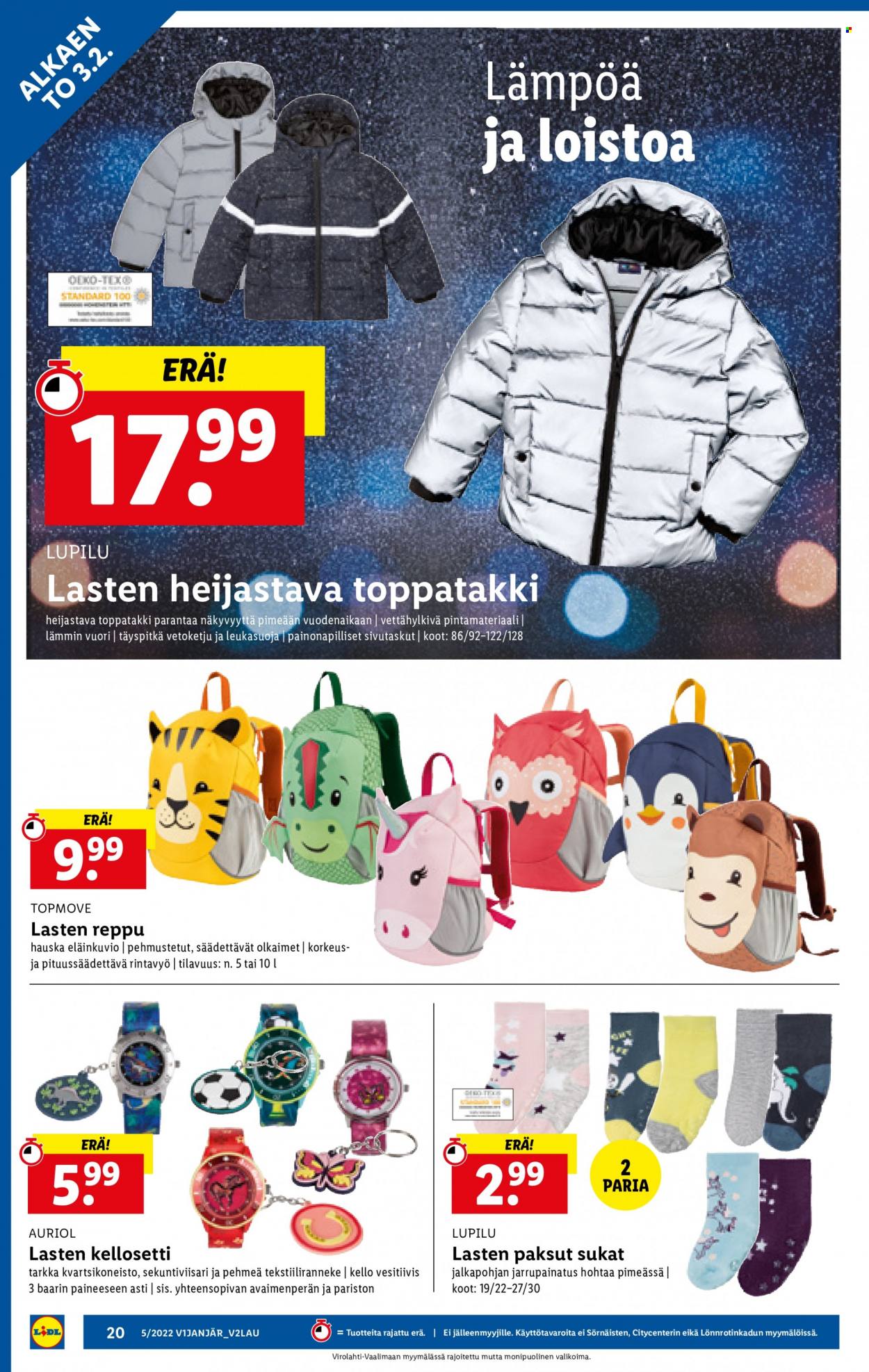 Lidl tarjoukset - 03.02.2022 - 09.02.2022. Sivu 20