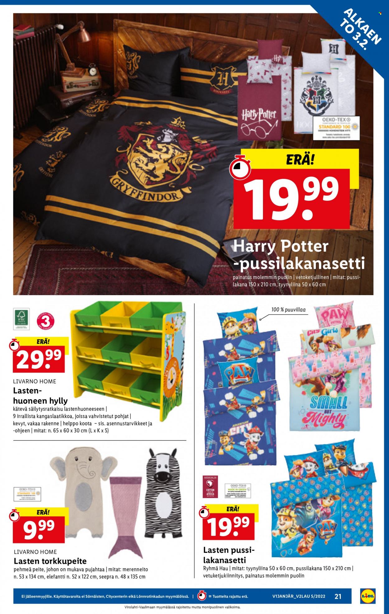 Lidl tarjoukset - 03.02.2022 - 09.02.2022. Sivu 21