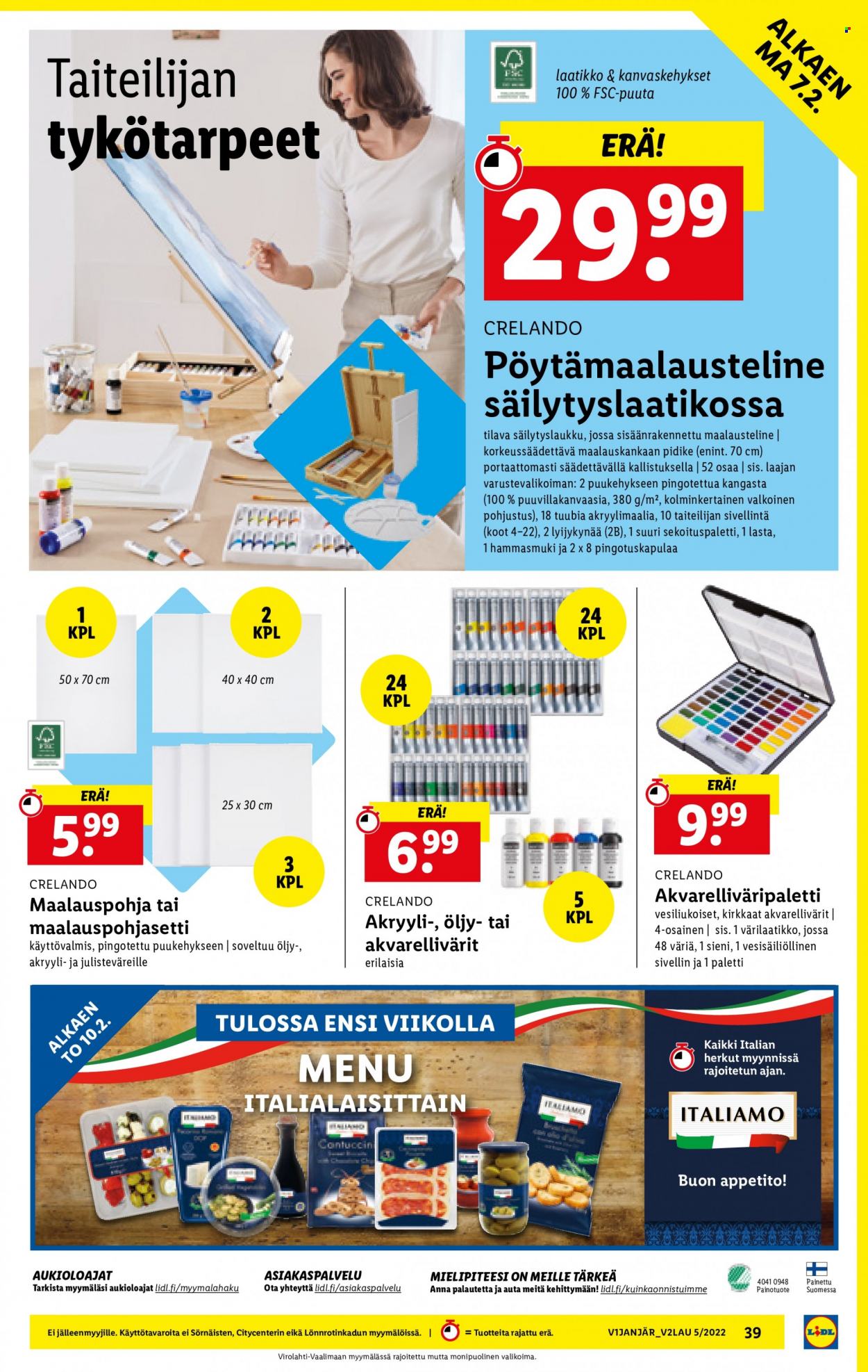 Lidl tarjoukset - 03.02.2022 - 09.02.2022. Sivu 39