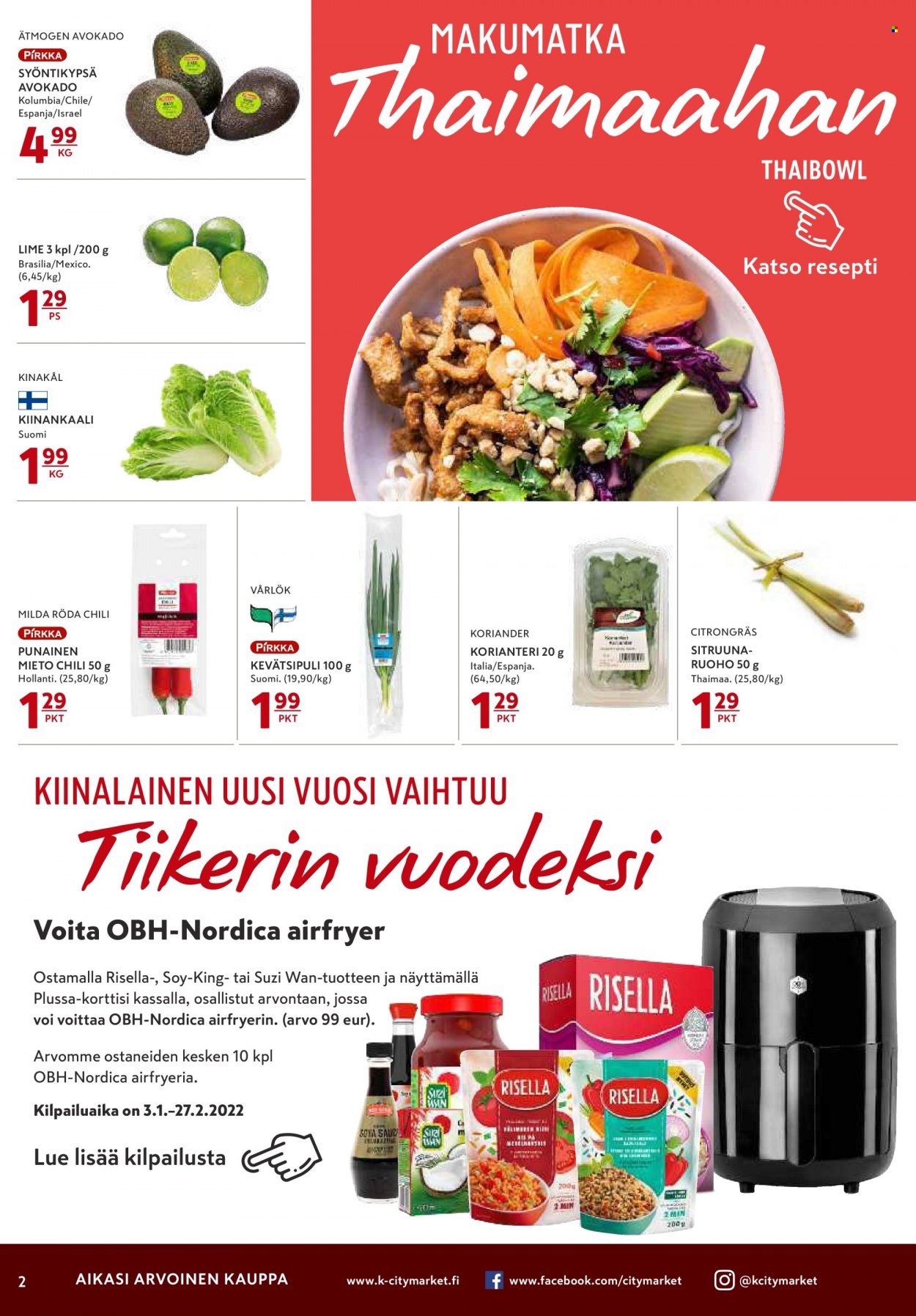 K-citymarket tarjoukset - 31.01.2022 - 02.02.2022. Sivu 2