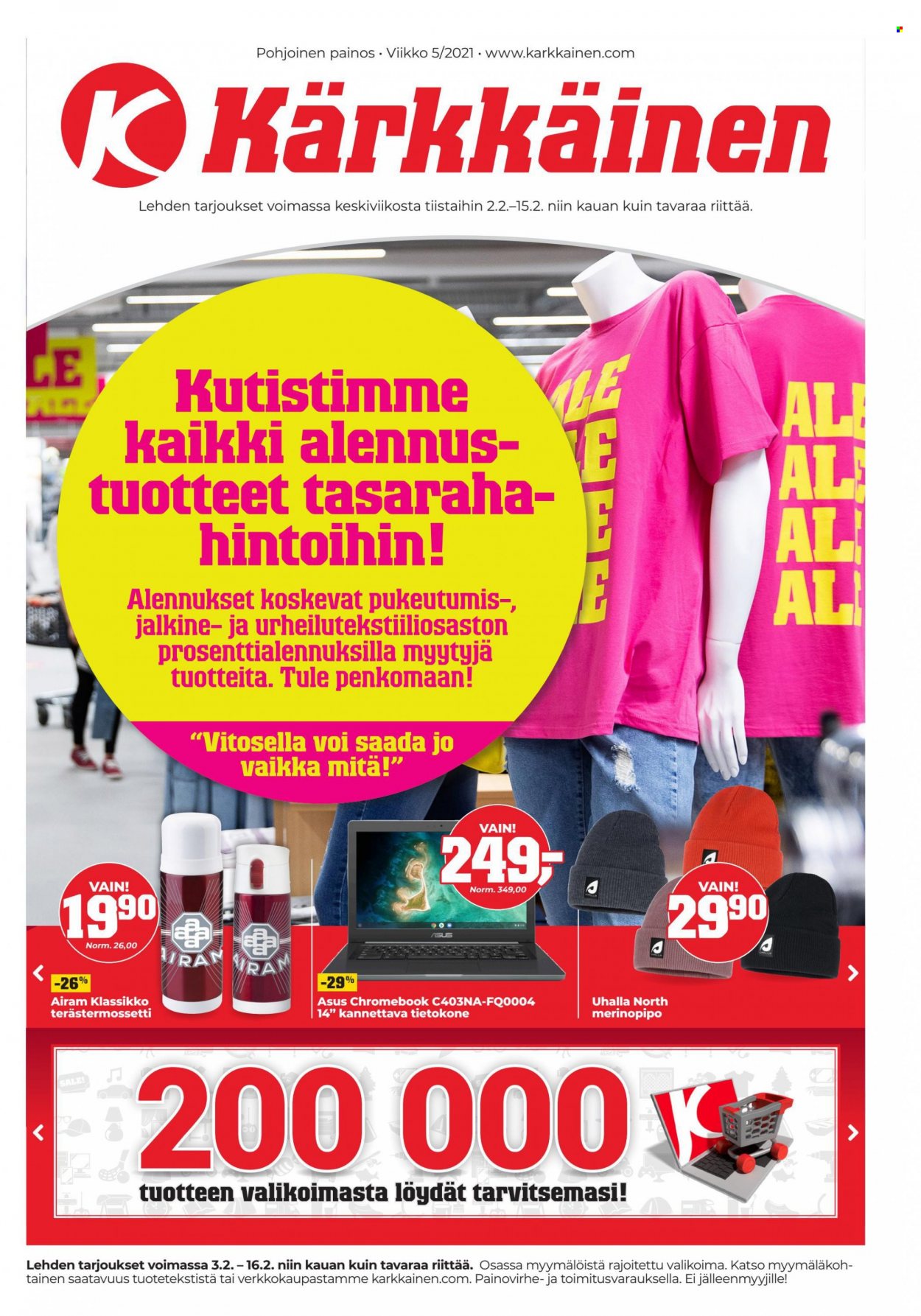 Kärkkäinen tarjoukset - 02.02.2022 - 15.02.2022. Sivu 1