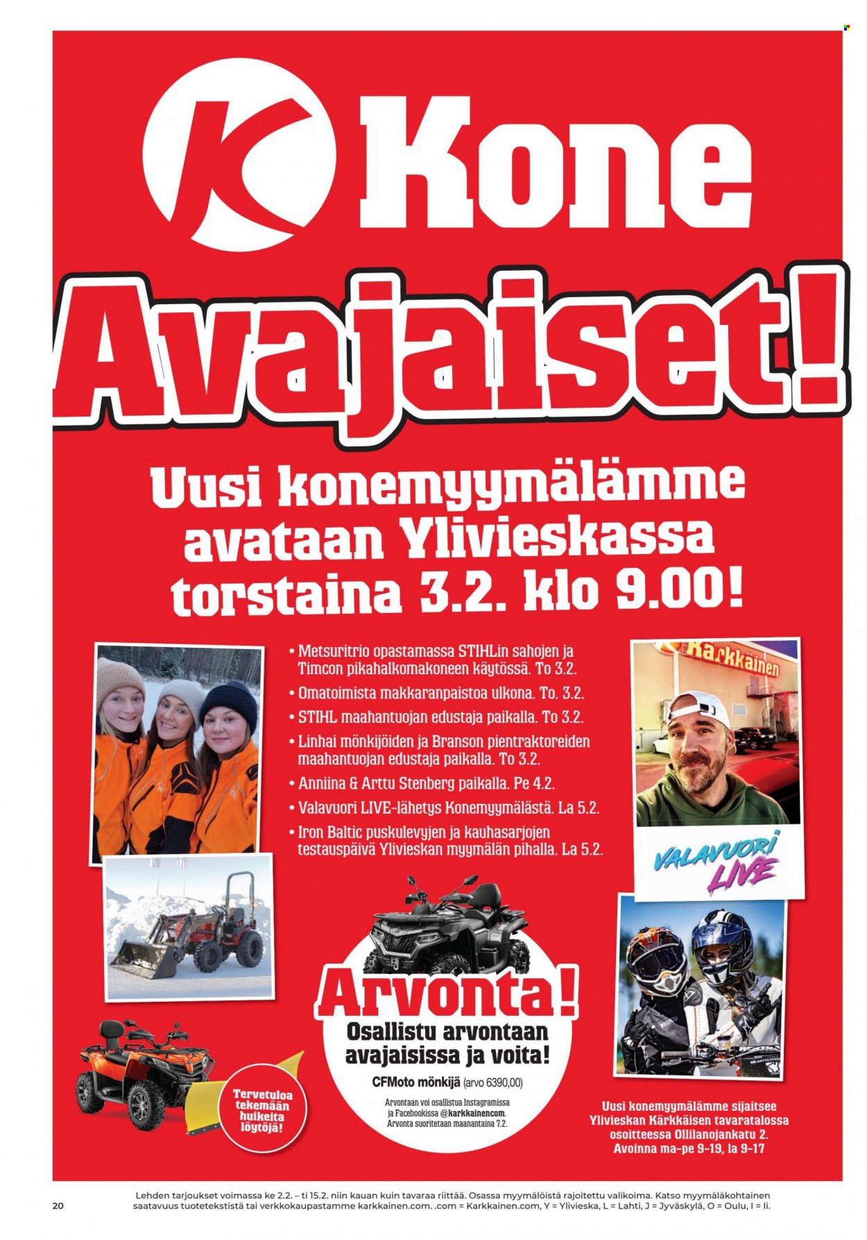 Kärkkäinen tarjoukset - 02.02.2022 - 15.02.2022. Sivu 16
