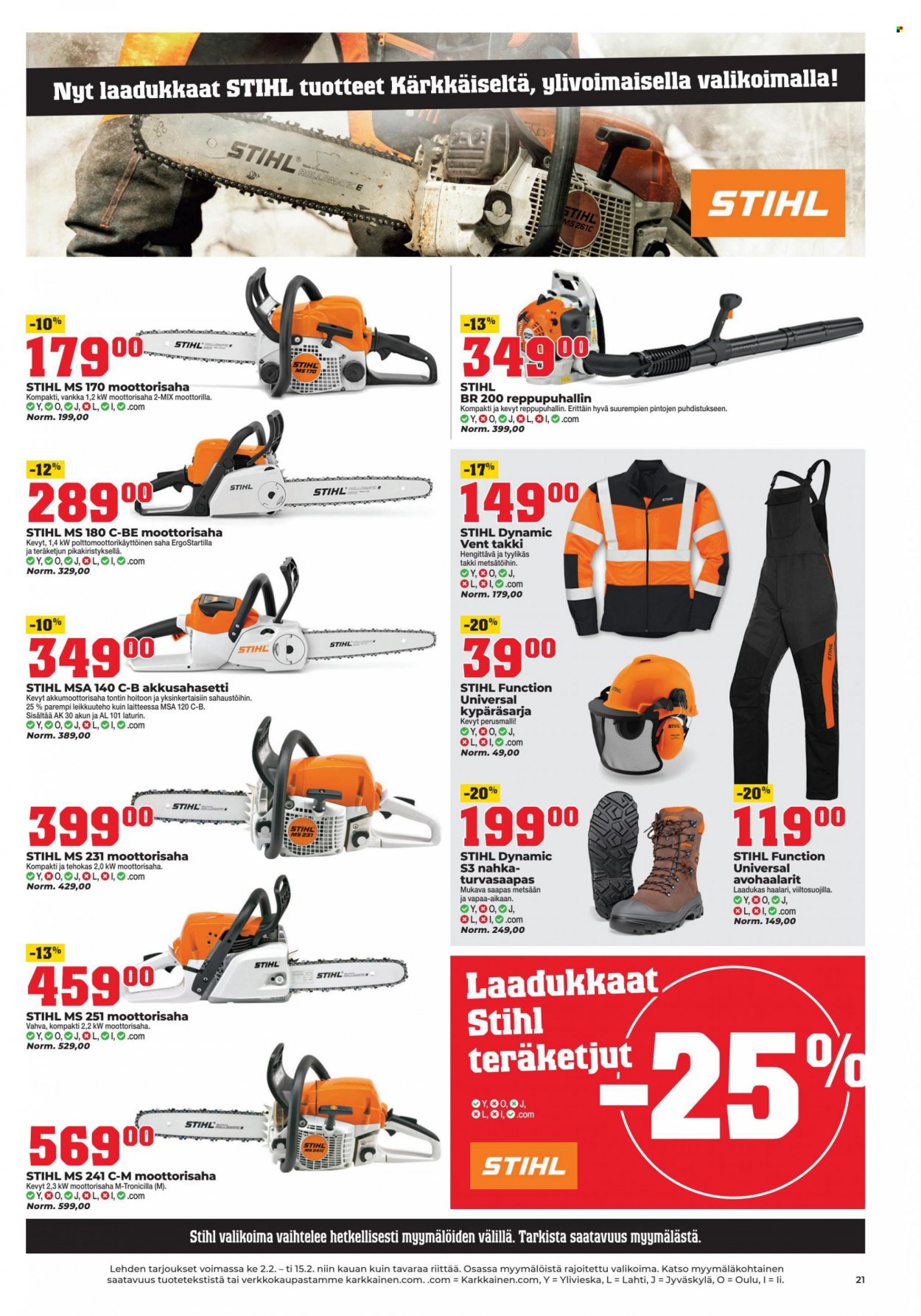 Kärkkäinen tarjoukset - 02.02.2022 - 15.02.2022. Sivu 17