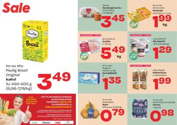 Sale tarjoukset  - 03.02.2022 - 06.02.2022.