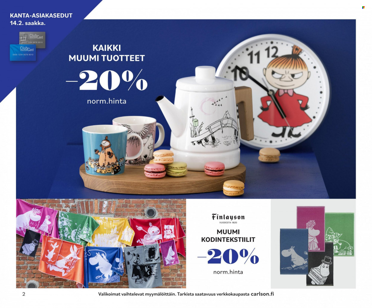 Carlson tarjoukset - 03.02.2022 - 14.02.2022. Sivu 2