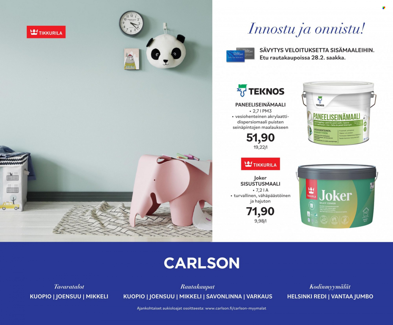 Carlson tarjoukset - 03.02.2022 - 14.02.2022. Sivu 9