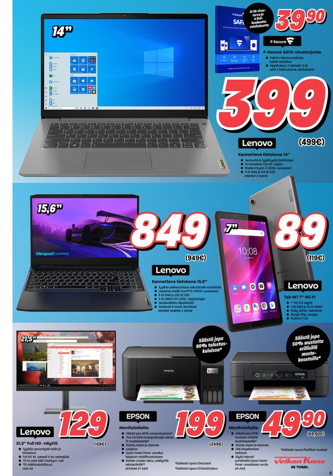 Veikon Kone tarjoukset - 04.02.2022 - 20.02.2022. Sivu 11
