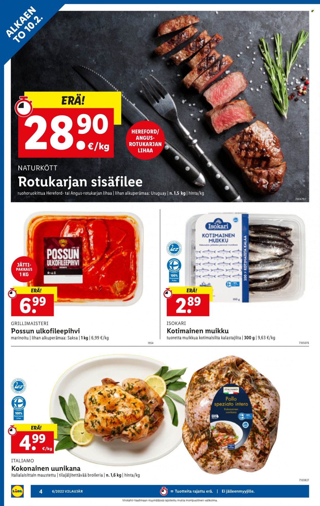 Lidl tarjoukset - 10.02.2022 - 16.02.2022. Sivu 4
