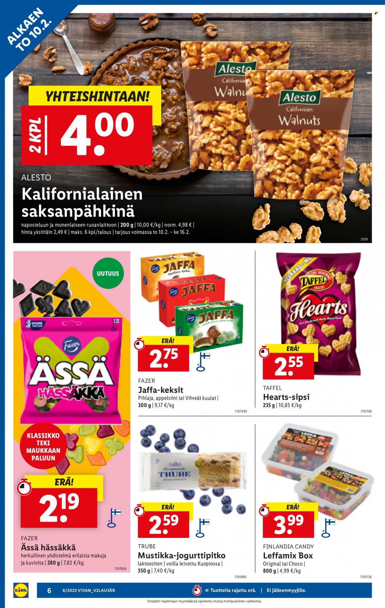 Lidl tarjoukset - 10.02.2022 - 16.02.2022. Sivu 6