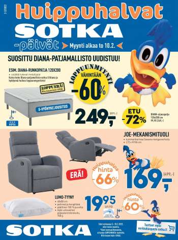 Sotka tarjoukset  - 05.02.2022 - 18.02.2022.