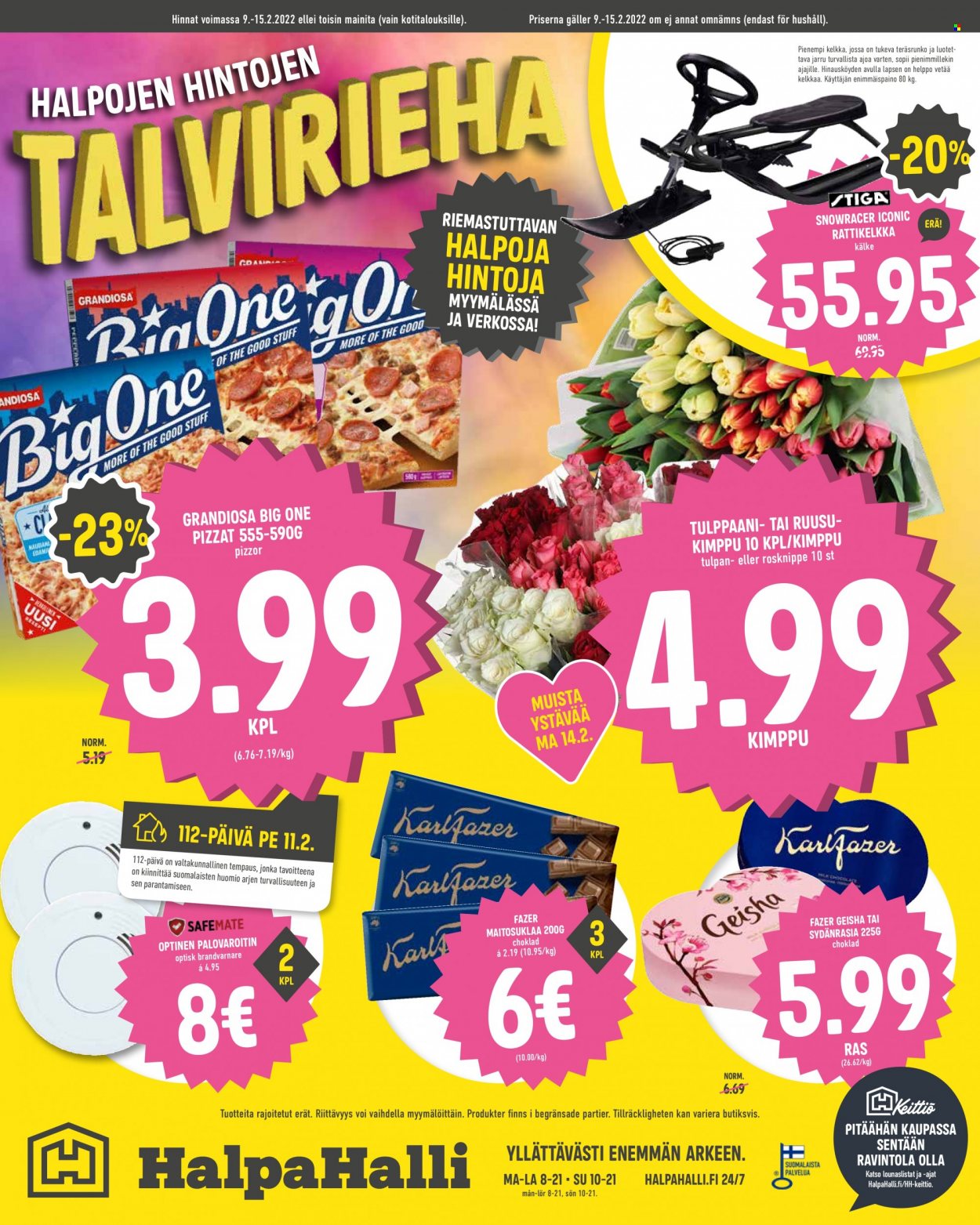 HalpaHalli tarjoukset - 09.02.2022 - 15.02.2022. Sivu 1