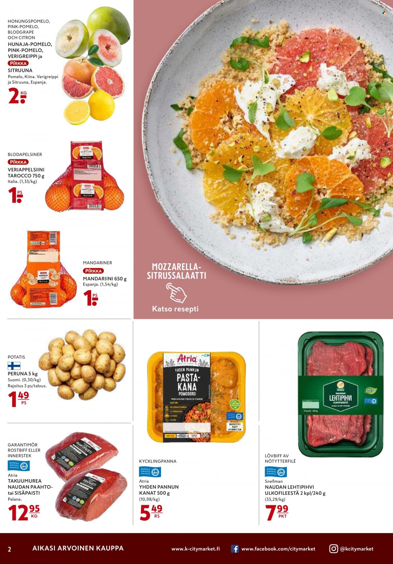 K-citymarket tarjoukset - 10.02.2022 - 13.02.2022. Sivu 2