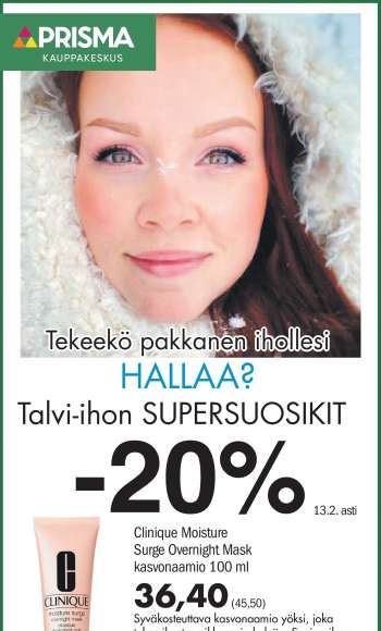 Prisma tarjoukset  - 10.02.2022 - 13.02.2022.