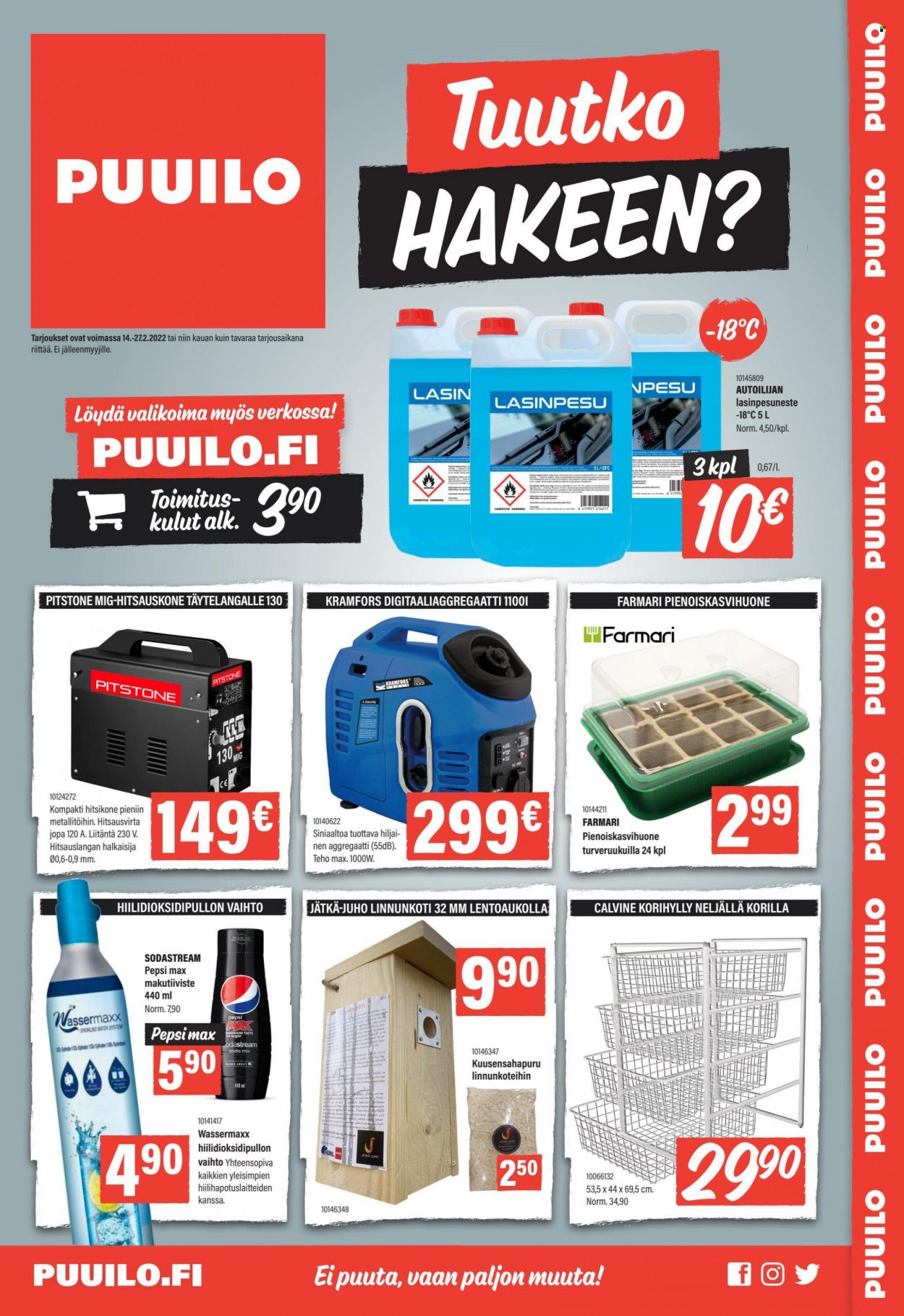 Puuilo tarjoukset - 14.02.2022 - 27.02.2022. Sivu 1