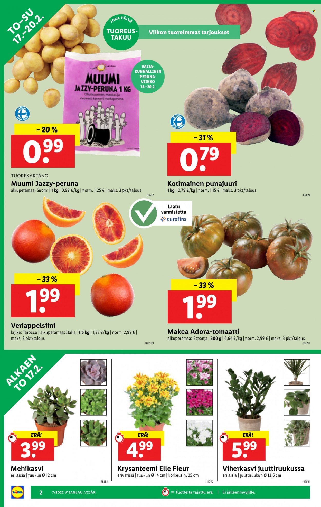 Lidl tarjoukset - 17.02.2022 - 23.02.2022. Sivu 2