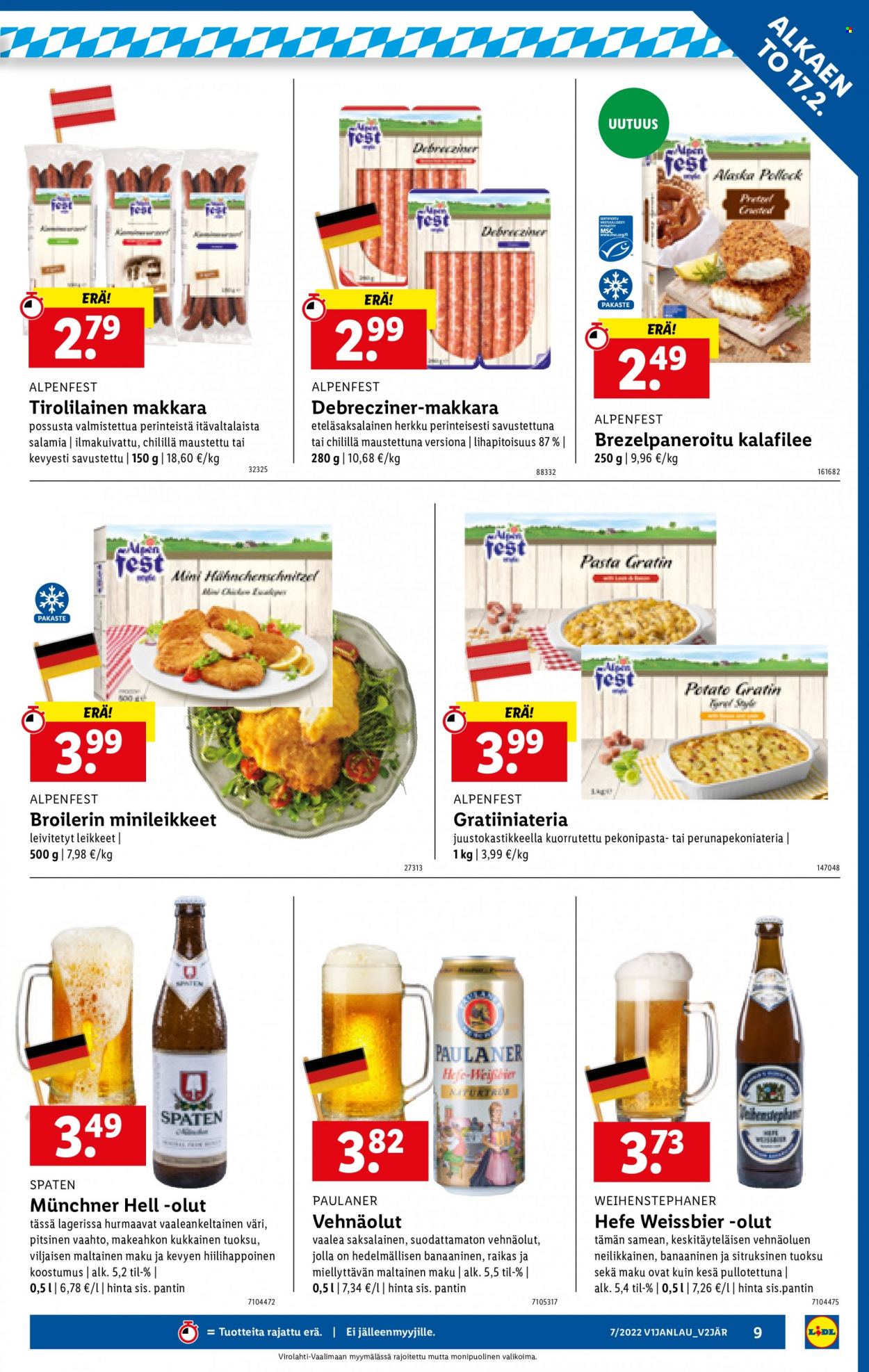 Lidl tarjoukset - 17.02.2022 - 23.02.2022. Sivu 9