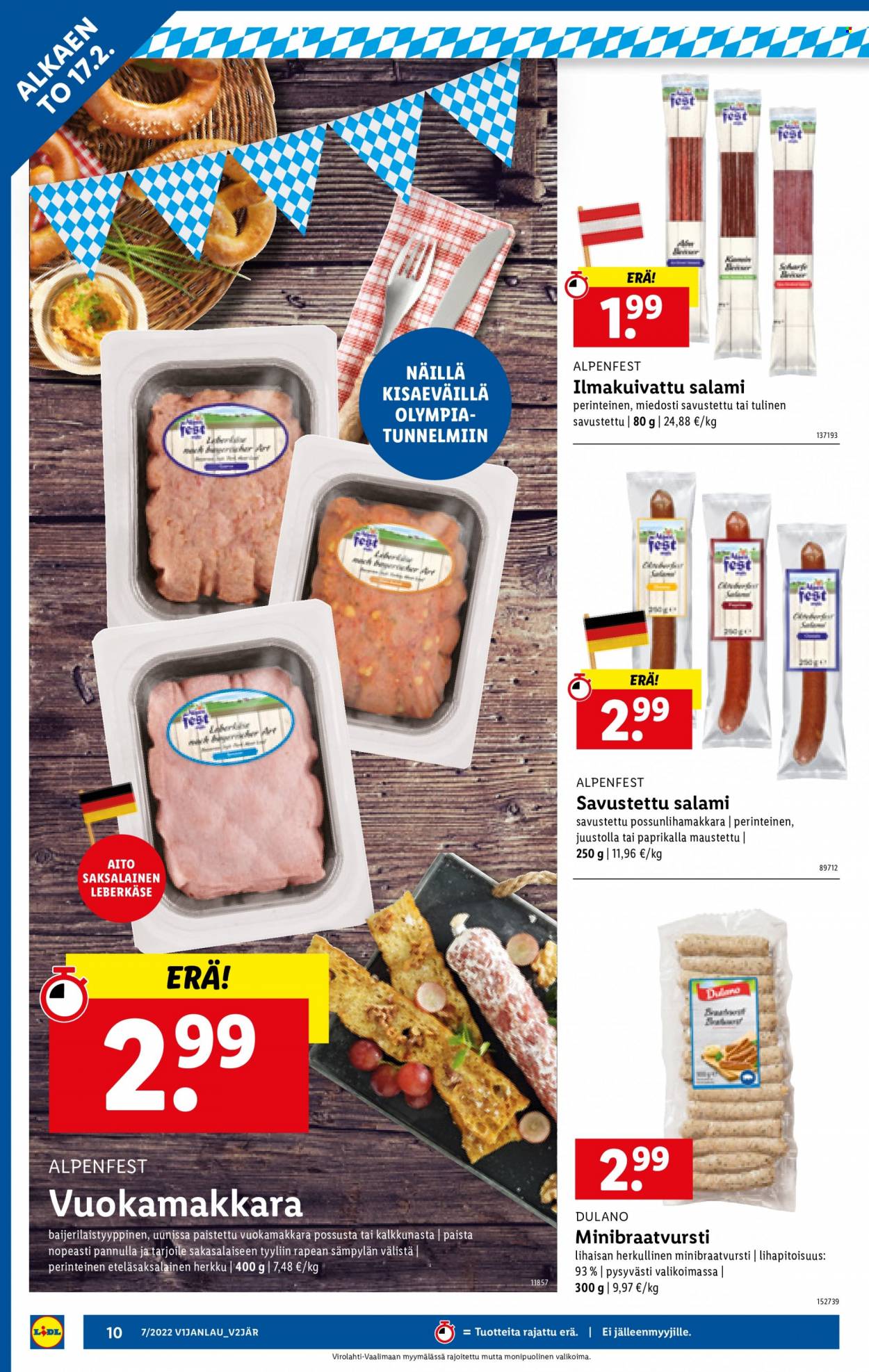 Lidl tarjoukset - 17.02.2022 - 23.02.2022. Sivu 10