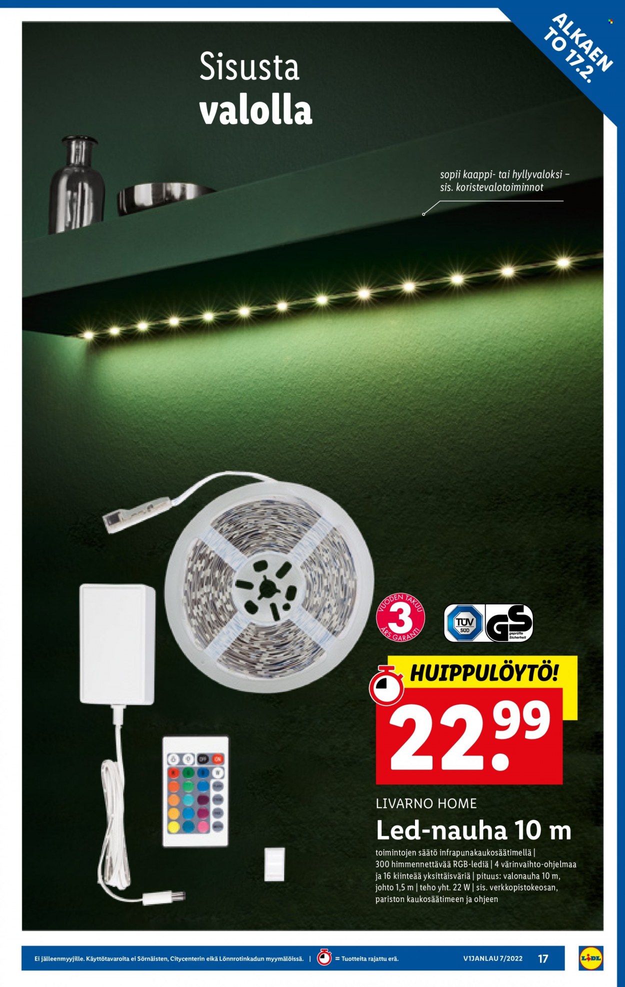 Lidl tarjoukset - 17.02.2022 - 23.02.2022. Sivu 17