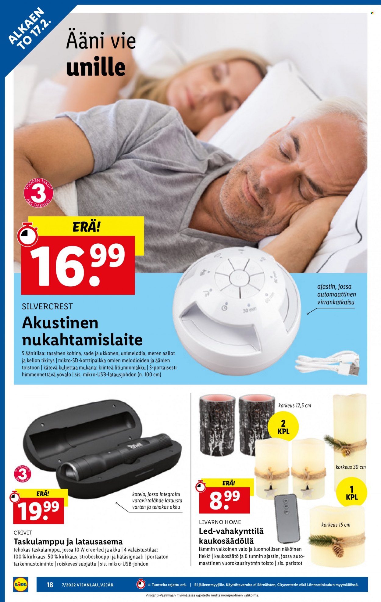 Lidl tarjoukset - 17.02.2022 - 23.02.2022. Sivu 18