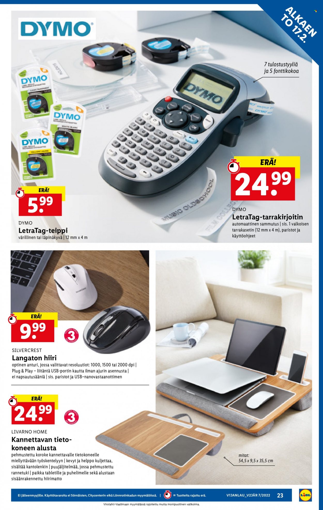 Lidl tarjoukset - 17.02.2022 - 23.02.2022. Sivu 23