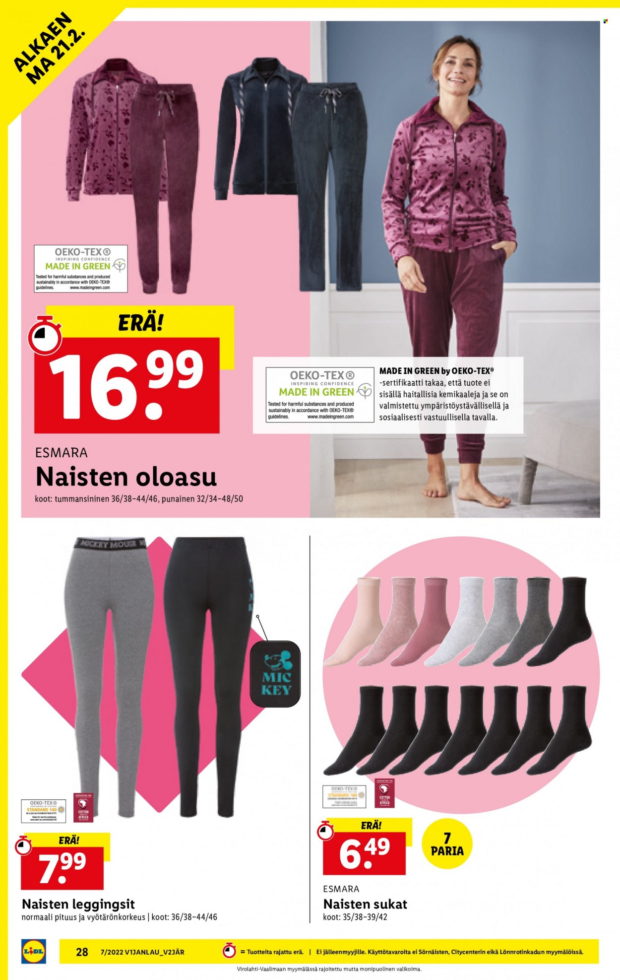 Lidl tarjoukset - 17.02.2022 - 23.02.2022. Sivu 28