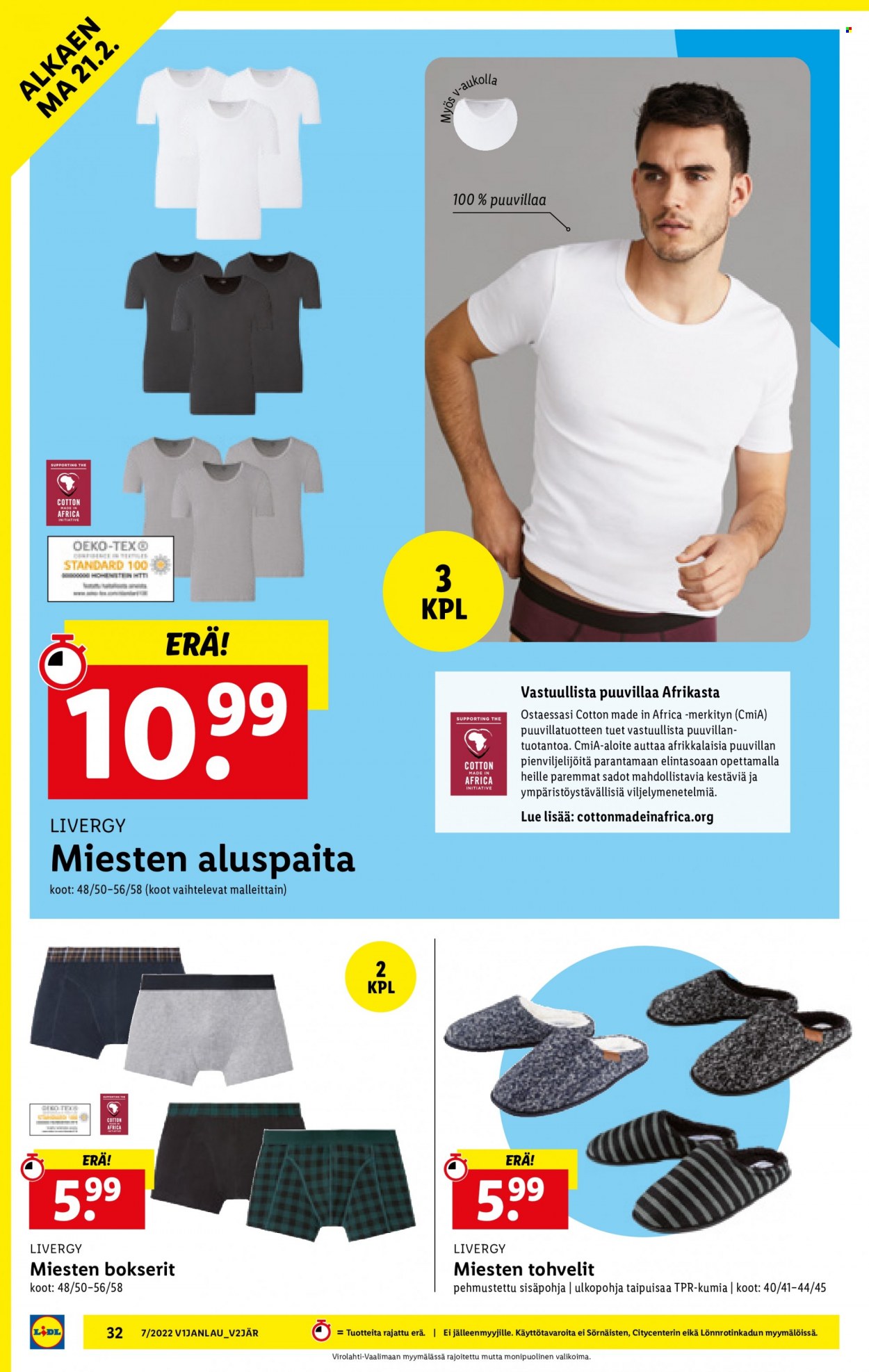 Lidl tarjoukset - 17.02.2022 - 23.02.2022. Sivu 32