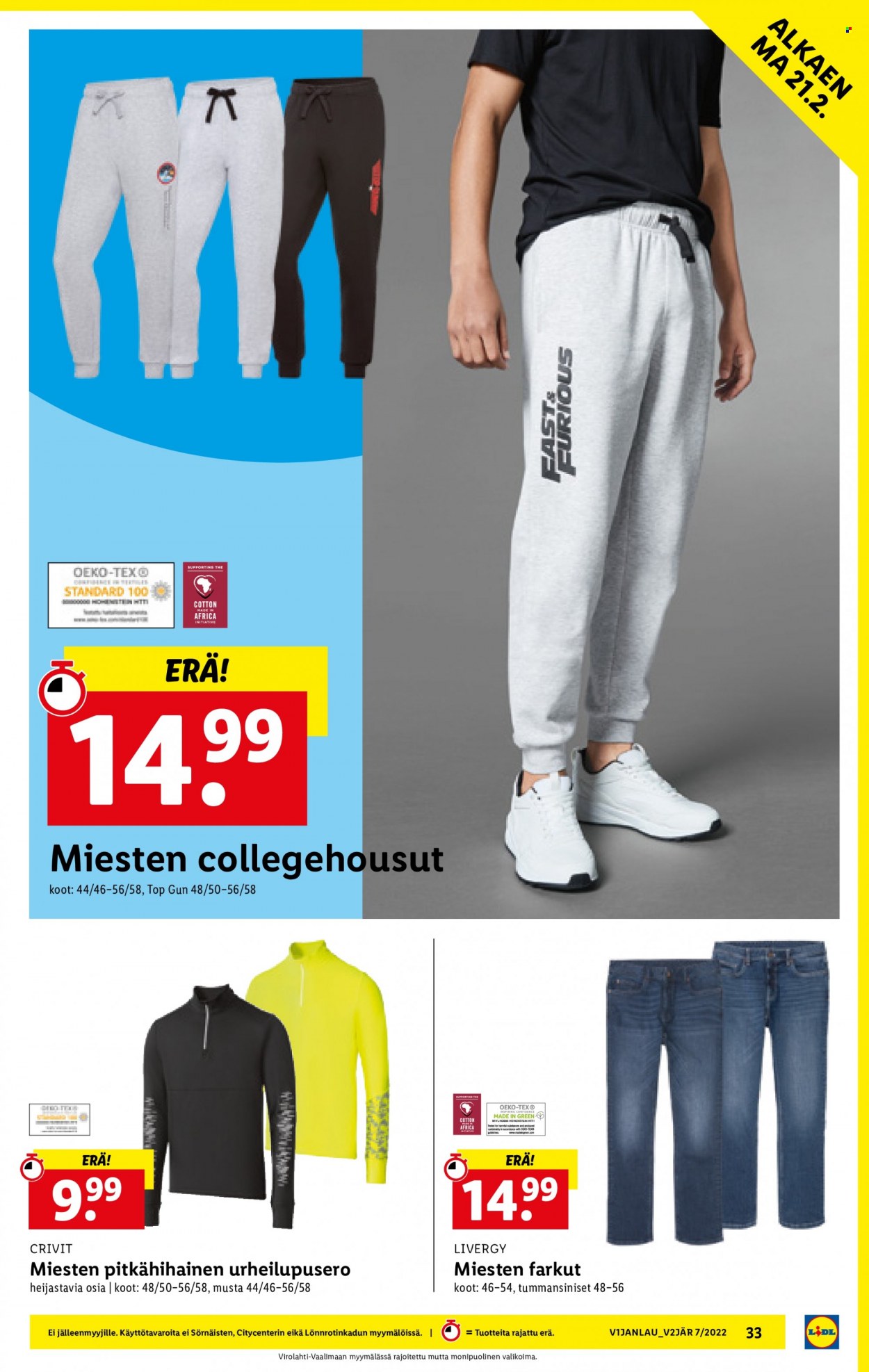 Lidl tarjoukset - 17.02.2022 - 23.02.2022. Sivu 33